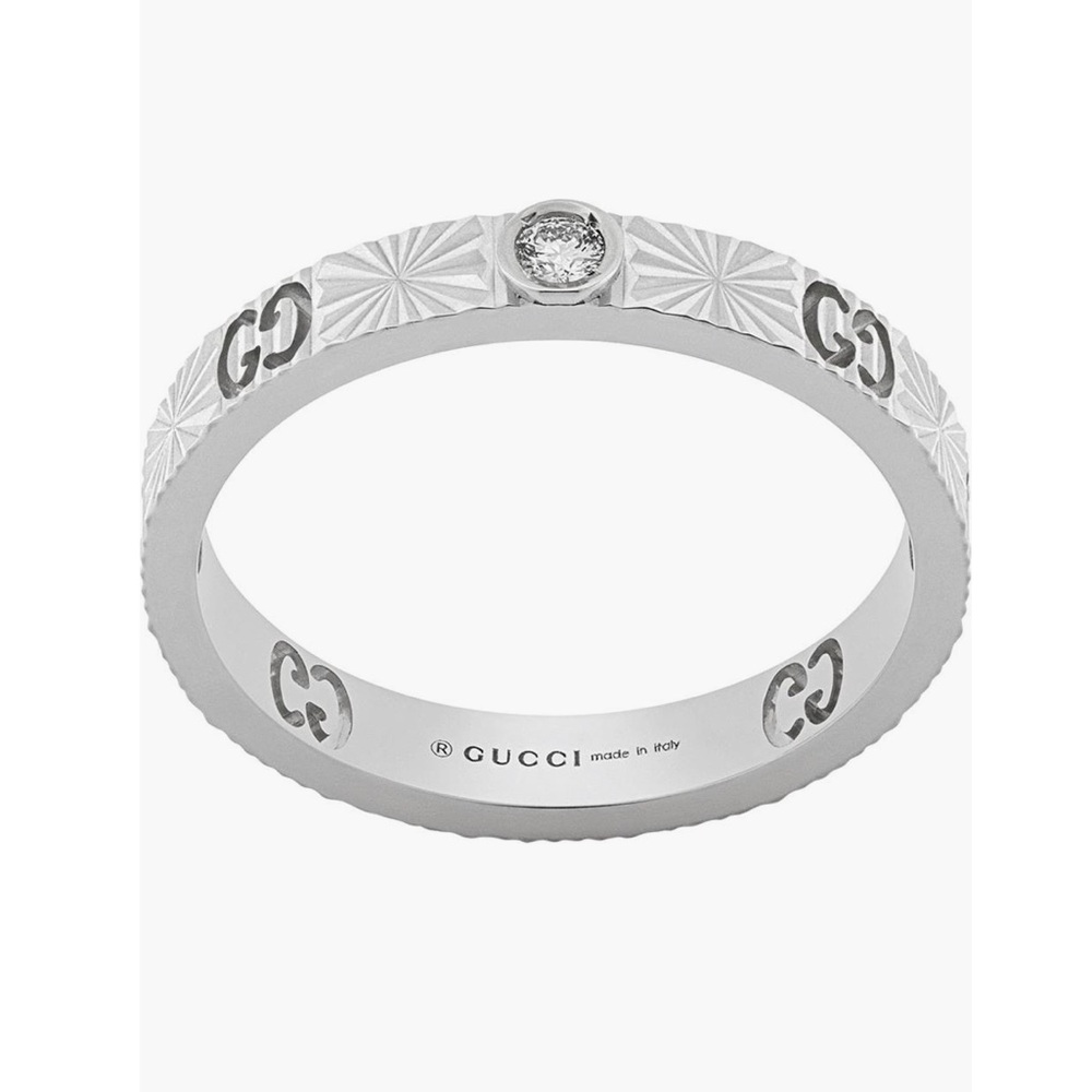GUCCI Icon Star Diamond Ring band
